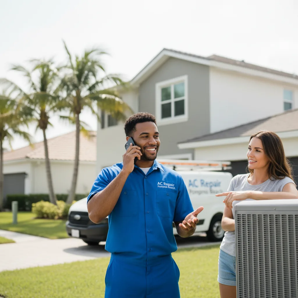 AC Repair Pompano Beach customer support in Thoreau